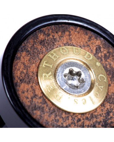 Hengehette i anodisert aluminium og lær Berthoud 2