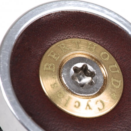 Hengehette i anodisert aluminium og lær Berthoud