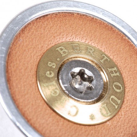 Tappi manubrio in pelle anodizzata in lega Berthoud