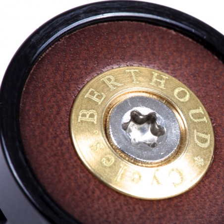 bar-end spiegel berthoud randonneur cnc gefreesd zwart geanodiseerd leder