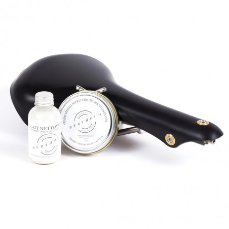 Lait nettoyant entretien selle cuir Berthoud
