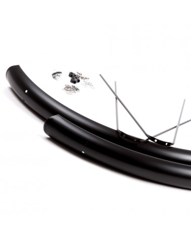 Guardabarros de acero inoxidable para bicicletas Berthoud 2