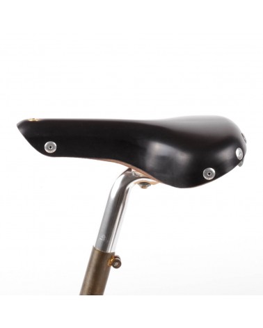 Selle vélo cuir ville Berthoud Mente 2