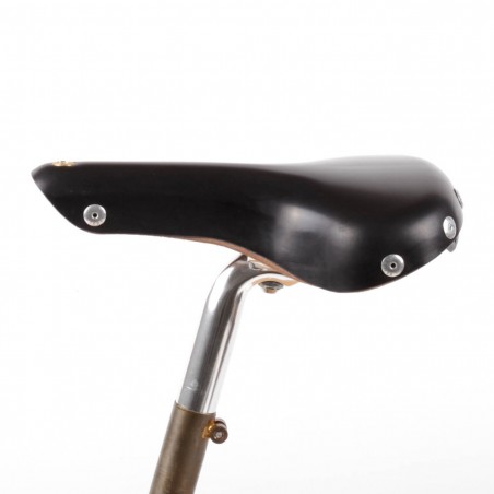 Selle vélo cuir ville Berthoud Mente