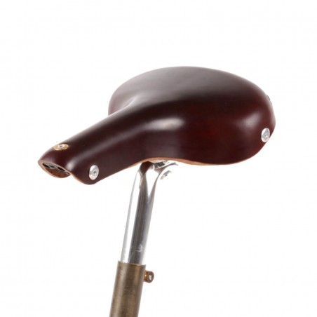 Selle vélo cuir ville Berthoud Mente