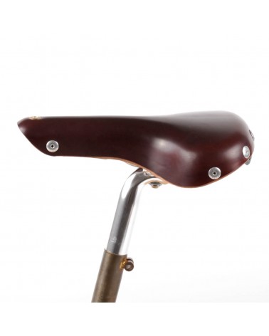 Selle vélo cuir ville Berthoud Mente 2