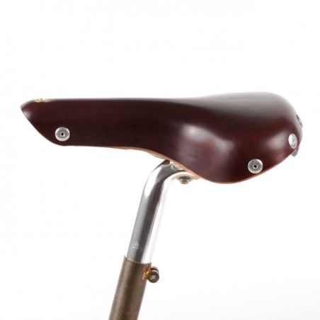 Selle vélo cuir ville Berthoud Mente