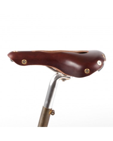 Selle vélo cuir ouvert nerf pudendal randonnée Berthoud Aspin 2