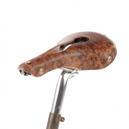 Selle vélo cuir ouvert nerf pudendal randonnée Berthoud Aravis