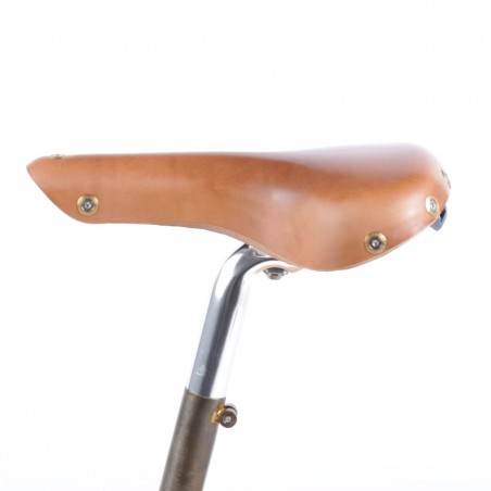 Selle vélo cuir ville Berthoud Aubisque
