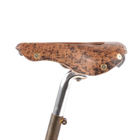 Silla de montar de cuero abierta para damas Berthoud Marie Blanque