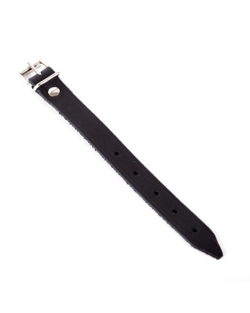 Leather Strap Length 230mm - Black