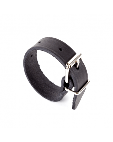 courroie cuir berthoud noir