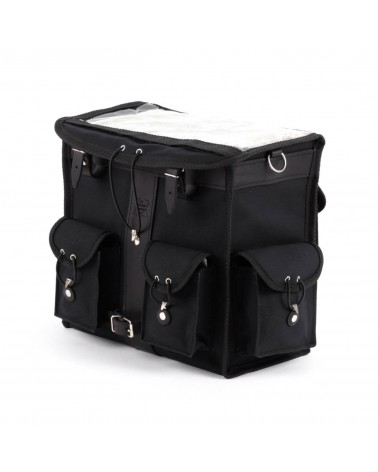 Borsa da manubrio nero su nero berthoud 2