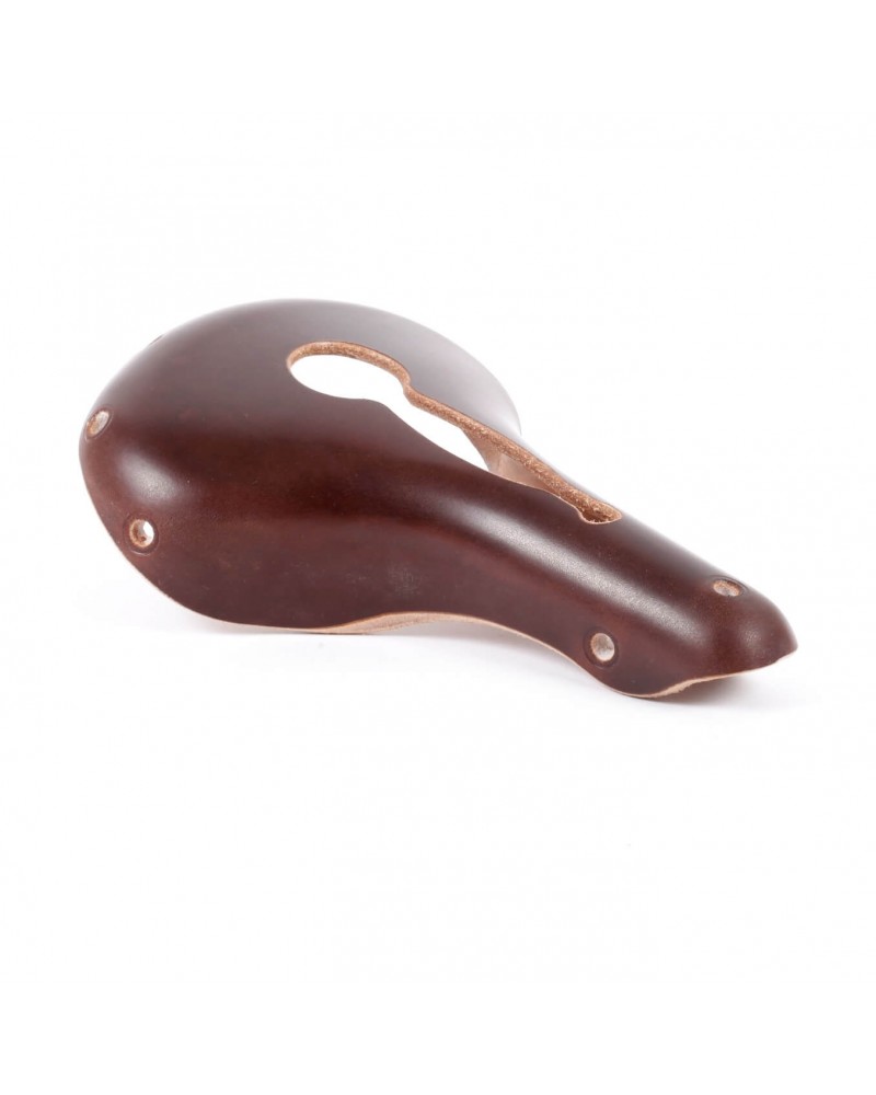 Cuir de remplacement pour selle Marie-Blanque Ouvert Agnel Ouvert brun