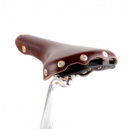 leather saddle berthoud aspin randonneur touring
