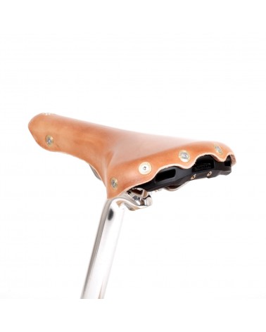 Selle vélo cuir randonnée Berthoud Aspin 2