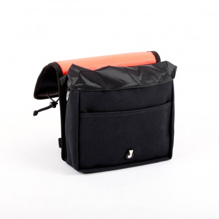 Lichte stuurtas - geheel zwart