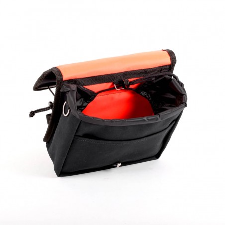 Lichte stuurtas - geheel zwart