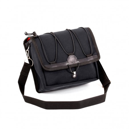 Lichte stuurtas - geheel zwart