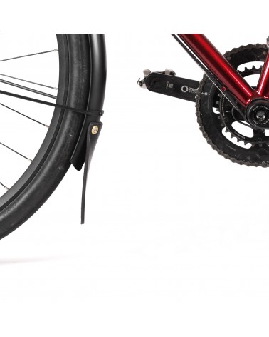 forreste læderskærm, sort 2