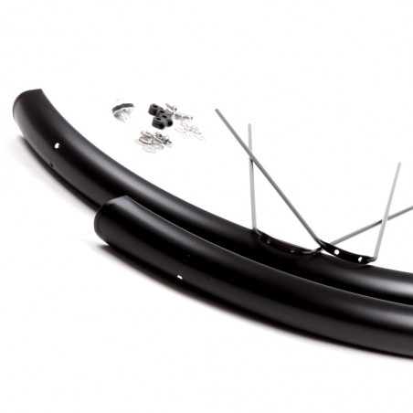 Guardabarros de acero inoxidable para bicicletas Berthoud