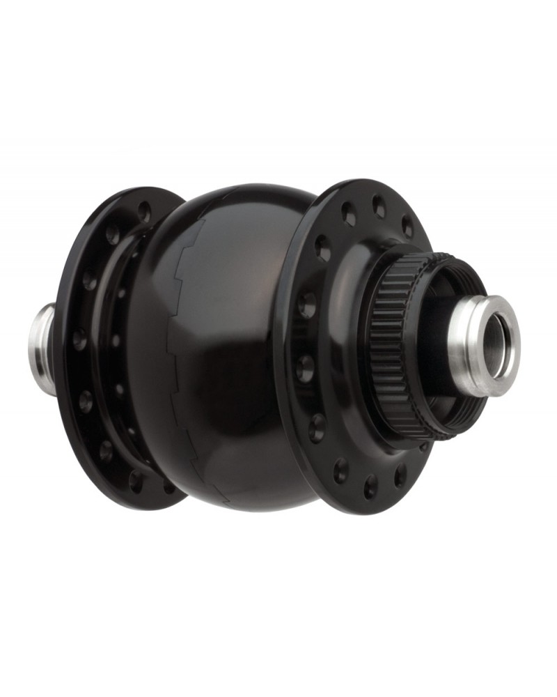 SON 28 dynamo hub 12mm axle 110mm centrelock disc black