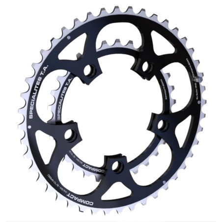 Spécialités TA chainring COMPACT - outer position - BCD94 - silver