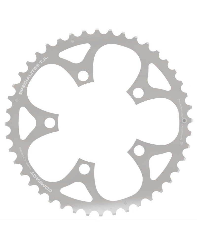 Spécialités TA chainring COMPACT - outer position - BCD94 - silver