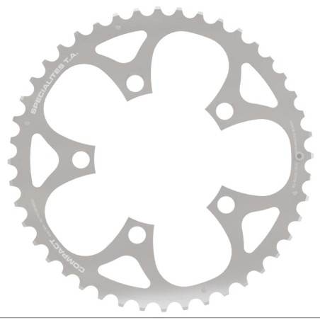 Spécialités TA chainring COMPACT - outer position - BCD94 - silver