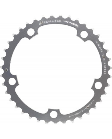 Kettenblatt TA ALIZE Ø130 DDS mittlere Position silber