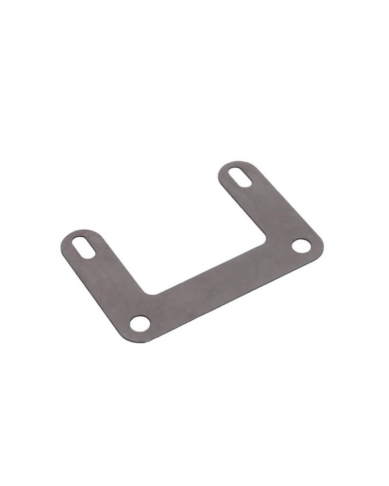 Adapter of flat sheet metal for rack mount for B + M reflector 313/3Z