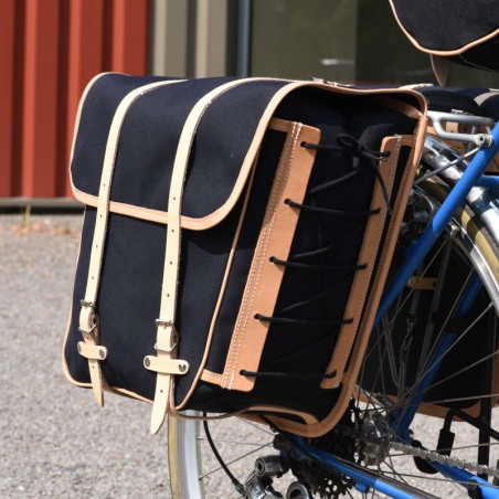 GB367 Gepäckträgerset mit Klickfix-Befestigungen - Schwarz/Natur