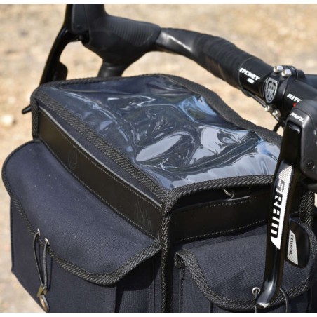 Lenkertasche GB22 - Ganz schwarz