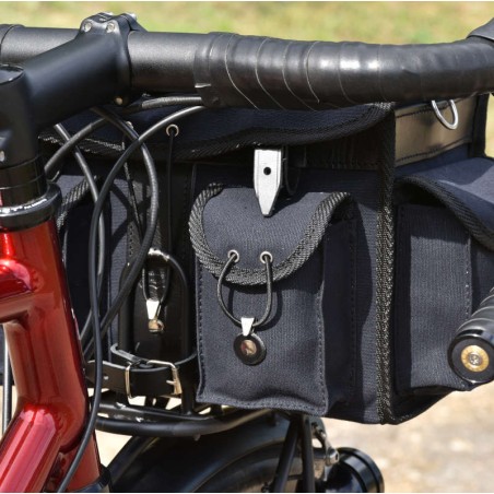 Lenkertasche GB22 - Ganz schwarz