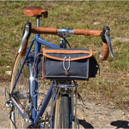 Lenkertasche mini 86 grau