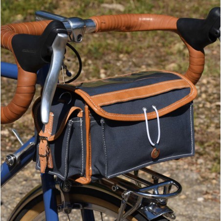 Lenkertasche mini 86 grau