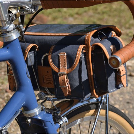 Lenkertasche mini 86 grau