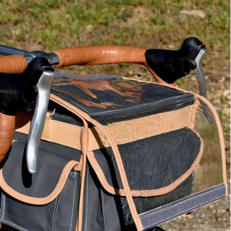 Borsa da manubrio GB2299 grigio