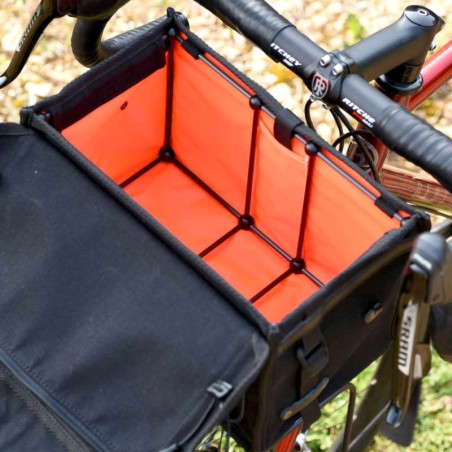 Sans decaleur stuurtas 22 - geheel zwart