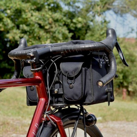 Bolsa de manillar sin palanca de cambios 25 - Todo negro