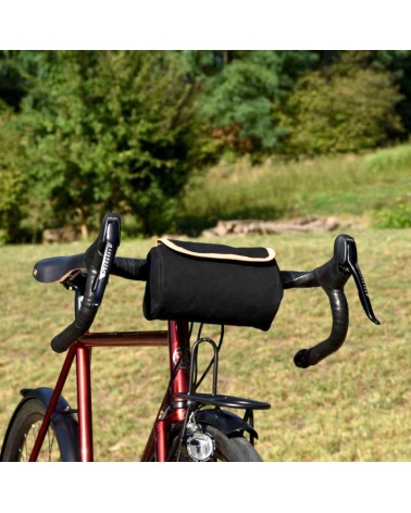 Saddle bag GB288 - Black/Natural 2