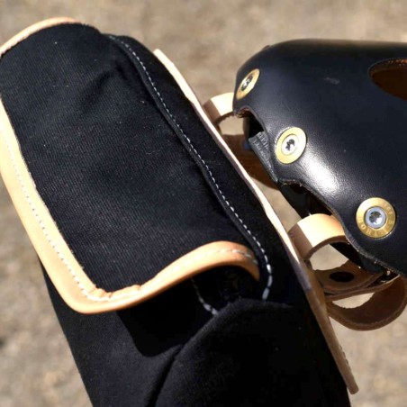 Bolsa para sillín de bicicleta GB288 - Negro / Natural