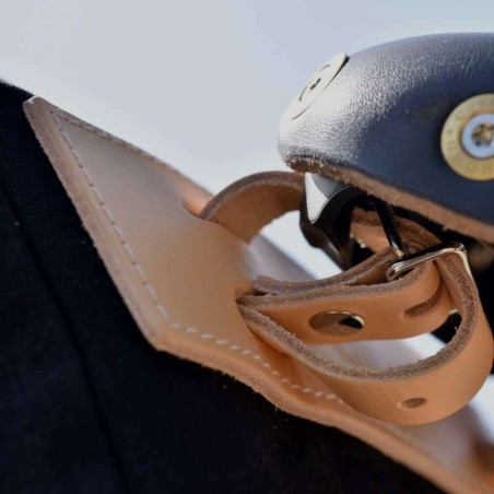 Bolsa para sillín de bicicleta GB288 - Negro / Natural