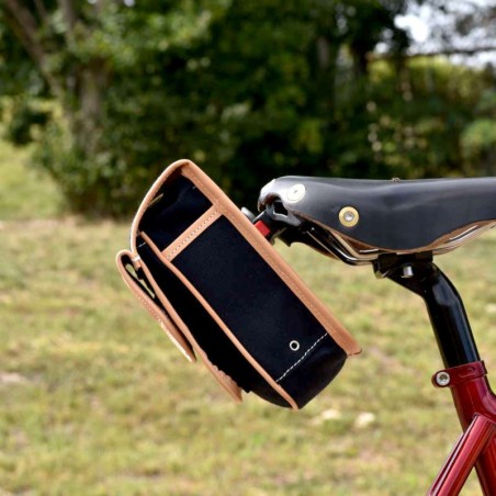 Zadeltas GB706 - Zwart/Natural