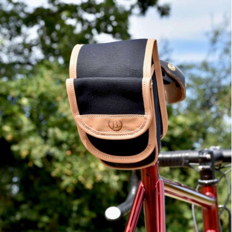 Zadeltas GB706 - Zwart/Natural
