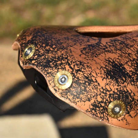 Selle vélo cuir ouvert nerf pudendal randonnée Berthoud Aravis