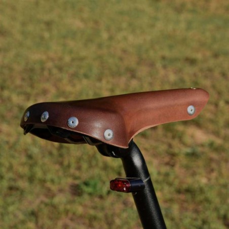 Silla de montar de cuero Mente Moreno