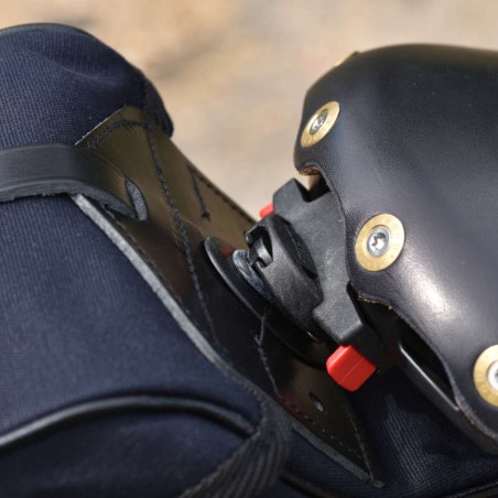 GB786 Sadeltaske KlickFix fastgørelse/spænde - Helt sort