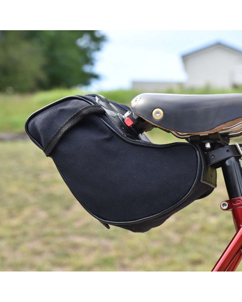 GB786 Saddle bag KlickFix attachment/clasp - All black